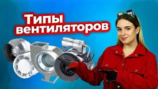 Типы и конструкция вентиляторов | Техно Гаечки