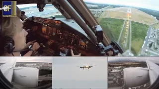 Captain Rikard's B777F Lufthansa Cargo Crew, Teil 3: im Cockpit Korea-Frankfurt! Cockpitfilme.de
