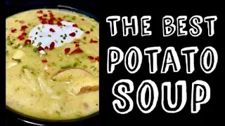 The BEST Potato Soup EVER (Vegan)