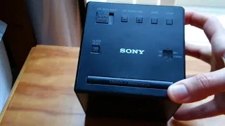 Follow up to Sony ICF-C1 video, and how to change time