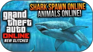 GTA 5 Online - Play with Sharks Online Shark Spawn Trick ! (GTA 5 Gameplay)