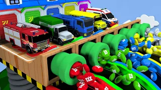 Bingo Song Baby songs  Change color Heavy Trucks - Nursery Rhymes & Kids Songs