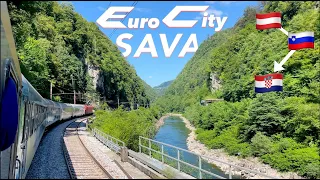 Austria to Croatia by train -  Eurocity "Sava" from Villach to Zagreb