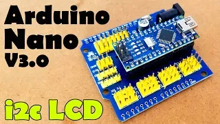 Arduino Nano Vs Arduino Uno, Arduino Nano i2c LCD 16x2