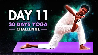 30 Day Yoga Challenge - Day 11 | Yoga with Amit