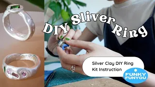 Create Your Own Stunning Silver Ring in 30 mins: A Step-by-Step Metal Clay Tutorial