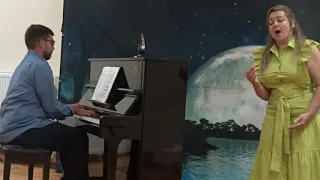 Roula Kostavara  Song to the moon (Rusalka) Antonín  Dvořák. Musical accompaniment Petros Palaskas.
