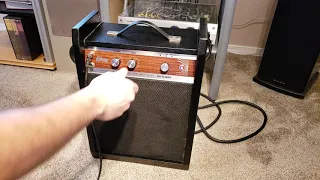 Vintage 1968 Gibson Skylark GA-5 Tube Amp Modified.