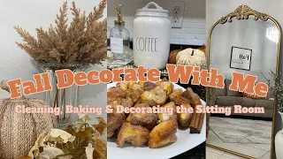 FALL DECORATE WITH ME 2023 I CLEAN AND DECORATE WITH ME | EASY FALL RECIPE | SIMPLE FALL DECOR IDEAS