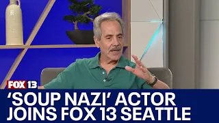 Larry Thomas "The Soup Nazi" joins FOX 13 Seattle