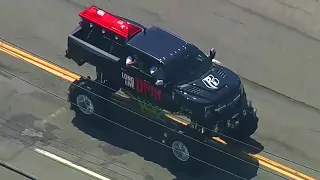 DMX Arrives At Memorial on Custom Monster Truck