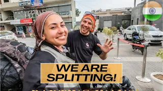 Saliha and I are splitting! Gearing up in Chandigarh, back on a solo ride - India Motovlog EP63