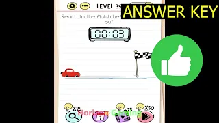 Brain Test Tricky Puzzles LEVEL 39 Reach the finish before time runs out - Gameplay Walkthrough