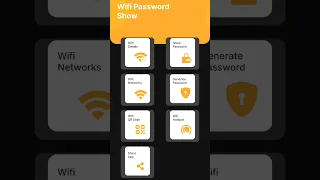 WIFI password show