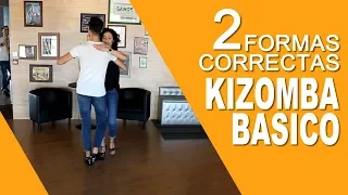 Bailar Kizomba - As 2 Formas Correctas de Fazer o  Passo Básico da Kizomba