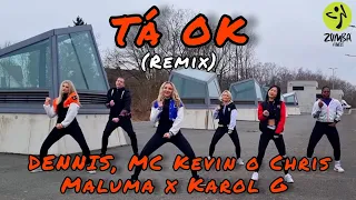 Tá OK (Remix) - DENNIS,  MC Kevin o Chris, Maluma x Karol G | Zumba | Zumbafitness