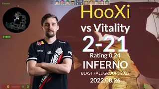 HooXi (2-21) POV vs Vitality (inferno) @ BLAST Fall Groups 2022