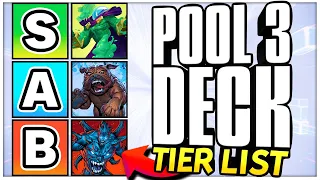 Ranking EVERY Competitive Deck From Best to Worst | Pool 3 Cards ONLY | April Tier List: Marvel Snap