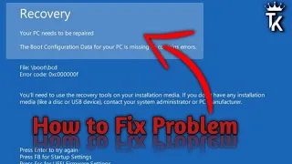 Windows 10 recovery problem error code 0x000000f|F Windowes 10, 8, 7