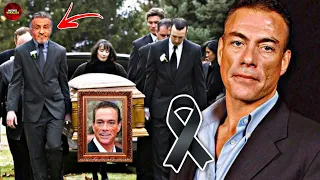 Durante el FUNERAL de JEAN CLAUDE VAN DAMME, Silvester Stallone y Miles de Fans LLORAN su MUERTE