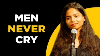 Men Never Cry by Garima Khurana | Hindi | Spoken Word Poetry | The Screening