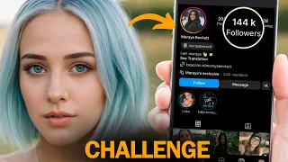 Growing an AI Influencer Model to 10,000 Followers on Instagram (Challenge)