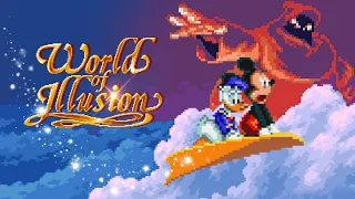 World of Illusion Starring Mickey Mouse and Donald Duck (1992) SEGA - 2 Players [TAS]