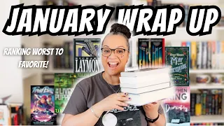 Ranking 7 books read in January✨Horror, Sci Fi, Cozy Fantasy, Thriller and Romance