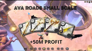 50M LOOT IN 2 HOURS OF AVA ROADS | 8.3 PARTY | ALBION ONLINE