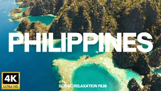 Philippines 4K UHD - Relaxing Music for Stress Relief - Scenic Relaxation Stunning Natural Beauty
