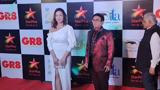 Jetha Lal & Babitaji at Indian Television Awards