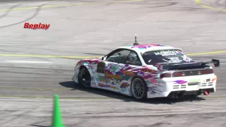 Formula drift japan round4 Qualifying  English .ver