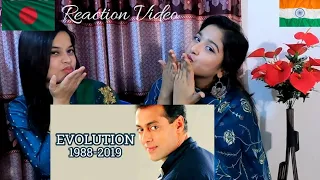 Reaction Video on Salman Khan Evolution 1988 to 2019 | Jamai Bow Reaction |