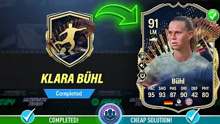 91 TOTS Klara Buhl  SBC Completed - Cheap Solution & Tips - FC 24