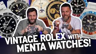 Patek 1518 Holy Grail + The Value of a Vintage Rolex l A Collaboration with Menta Watches