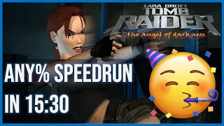 Tomb Raider: The Angel of Darkness Speedrun in 15:30