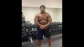 14 Year Old NFL Prospect Tyler Parker Who is 6ft Tall Weighs 300 lbs and Lifts 415 Pounds