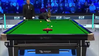 Replacing the pink ball in a snooker match