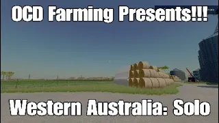 Western Australia: Solo: A New Map Tour!!! MASSIVE FIELDS + All Animal Pens Added!!! FS22 PS4.