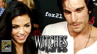 Witches of East End Comic Con 2014 Interviews (Jenna Dewan-Tatum & Julia Ormond)