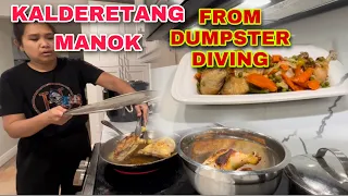 Manok nakuha sa Dumpster diving gawin kong Kaldereta | Inday Roning