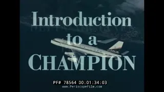 DELTA AIRLINES CONVAIR 880 JET AIRCRAFT 1960s PROMOTIONAL FILM 78564