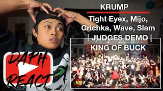 DAPH REACT: Tight Eyex, Mijo, Grichka, Wave, Slam｜JUDGES DEMO | KING OF BUCK