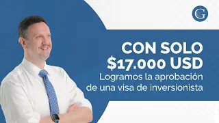 Visa E-2 de inversionista con solo 17 mil dólares. ¡Logramos un récord!