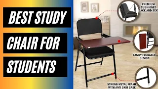 ✅ Best Study Chair For Students with Writing Pad India 🏆 Folding Study Chair 🏆  Student Chair ⭐⭐⭐⭐⭐