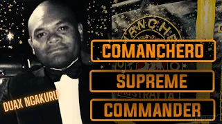 The new Comanchero Supreme Commander | Duax Ngakuru