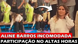 Aline Barros é criticada por participação no Altas Horas: “Nem bate palmas”