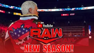WWE 2K24 Universe Mode: RAW! | NEW SEASON! |