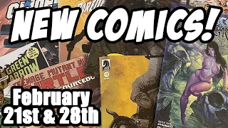 February 21 and 28 2024 NEW comics! And TPBs!!!