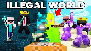 Why I Found the Most Illegal GLITCH in this Minecraft SMP